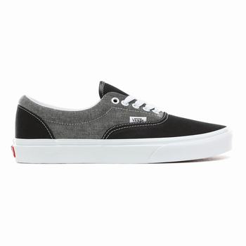 Damske Tenisky Vans Chambray Era Čierne/Biele VA70HRBNW